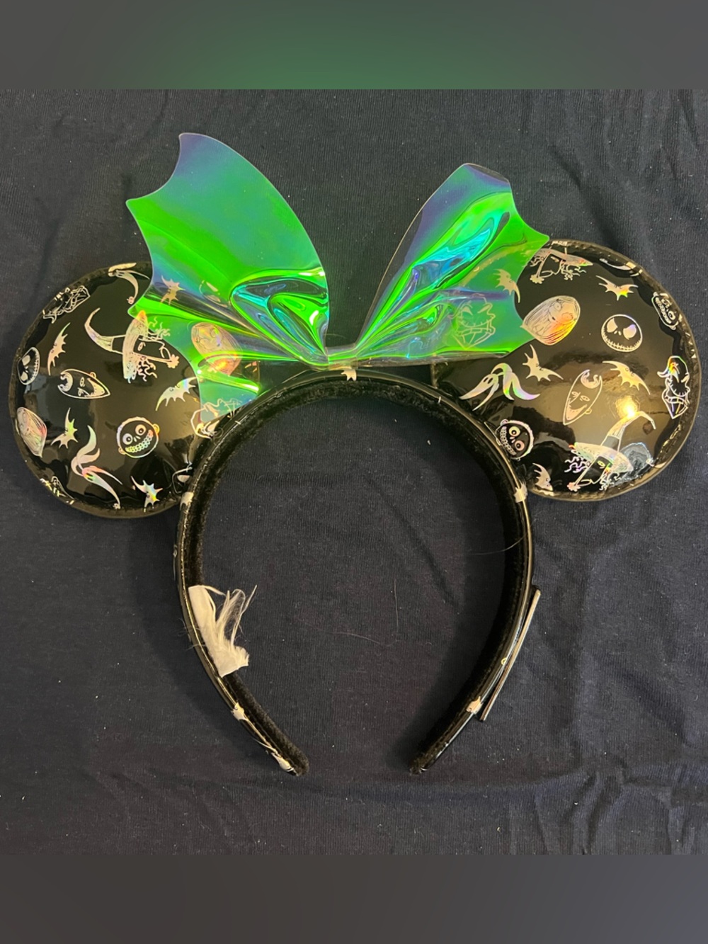 Nightmare Before Christmas Holographic Minnie Mouse ears